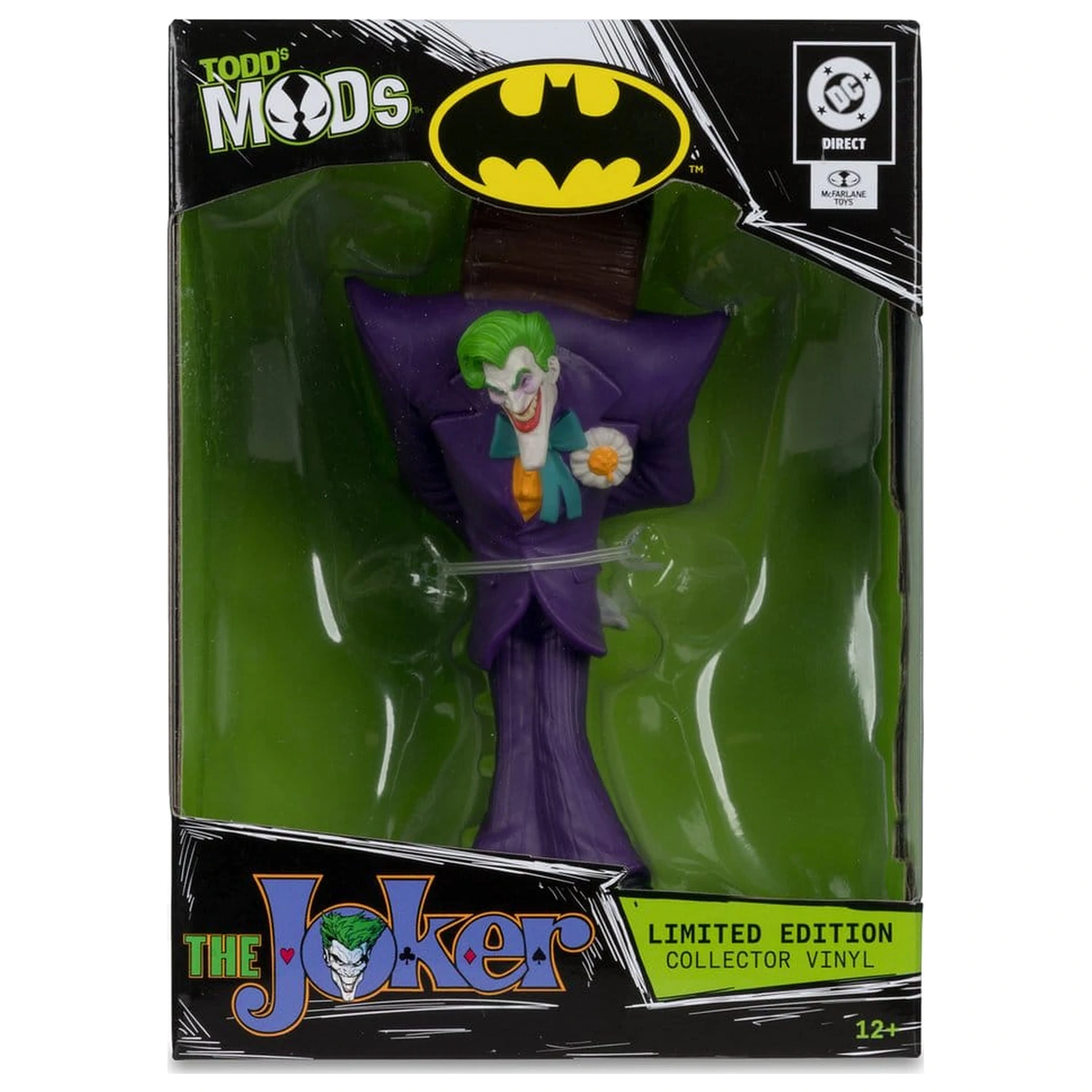 DC Direct Collector Vinyl szobor figura The Joker (Limitált kiadás Todd's Mods) 13 cm  termékfotó