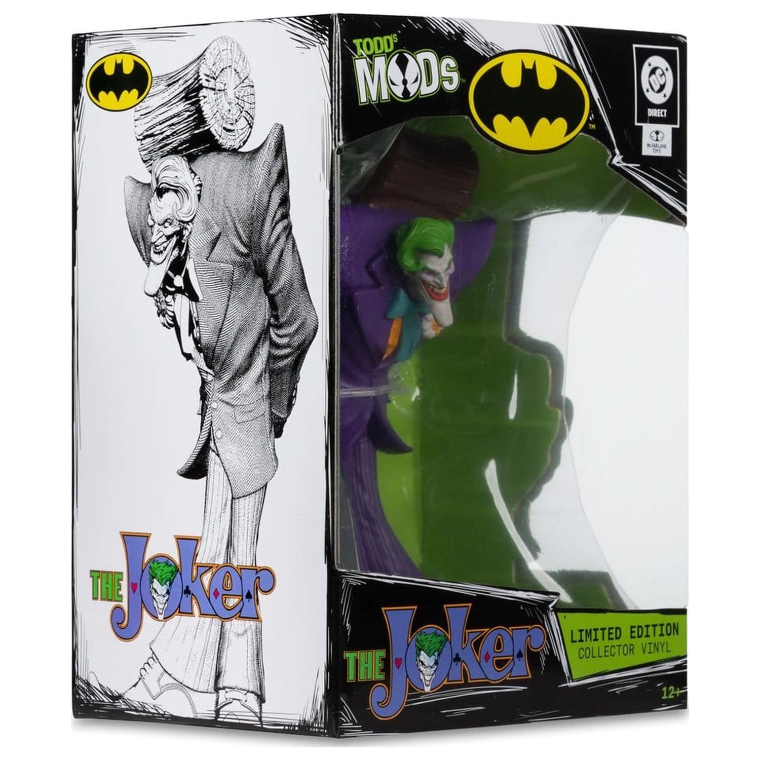 DC Direct Collector Vinyl szobor figura The Joker (Limitált kiadás Todd's Mods) 13 cm  termékfotó