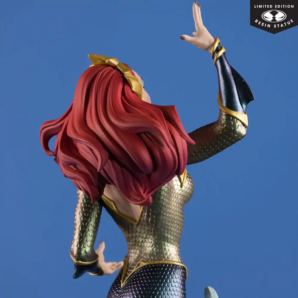 DC Direct Cover Girls 1/8 Mera by J. Scott Campbell szobor figura 26 cm termékfotó