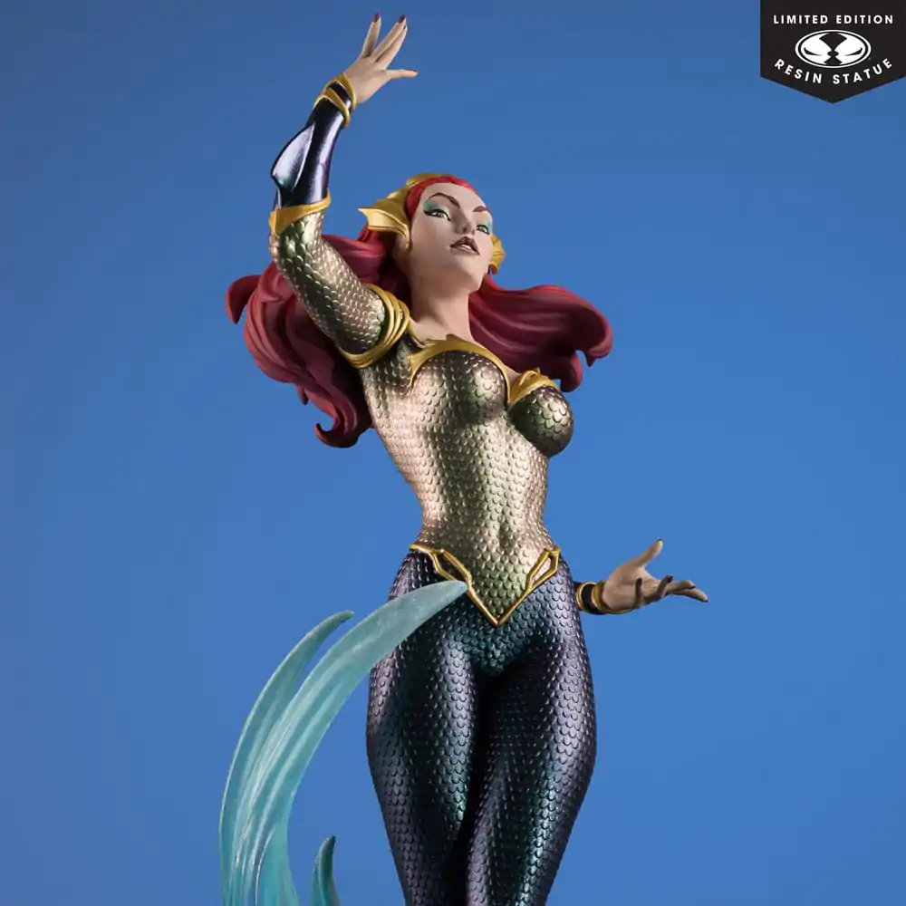 DC Direct Cover Girls 1/8 Mera by J. Scott Campbell szobor figura 26 cm termékfotó