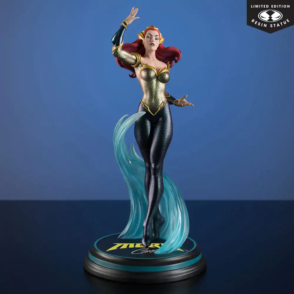 DC Direct Cover Girls 1/8 Mera by J. Scott Campbell szobor figura 26 cm termékfotó