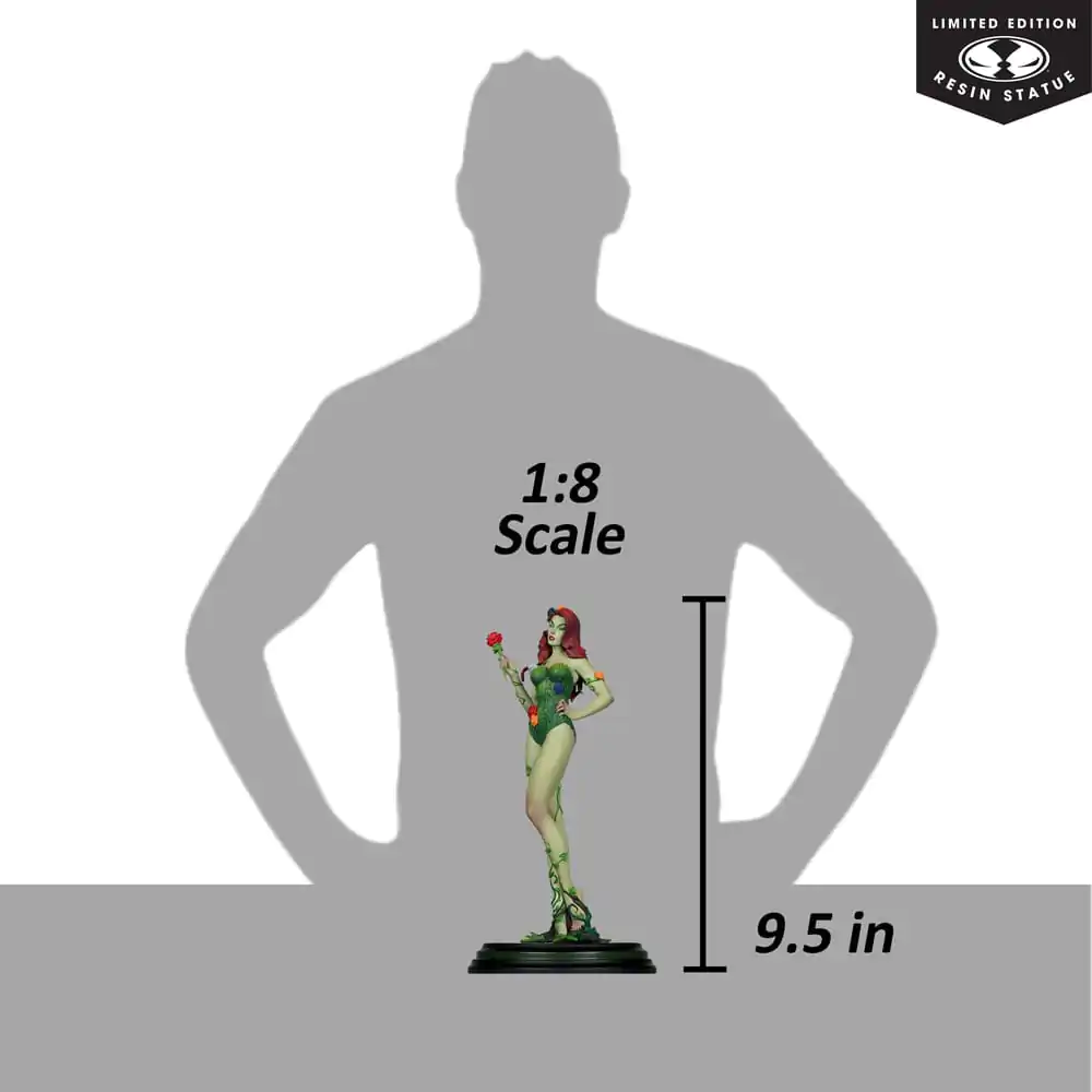 DC Direct Cover Girls 1/8 Poison Ivy by J. Scott Campbell szobor figura 24 cm termékfotó
