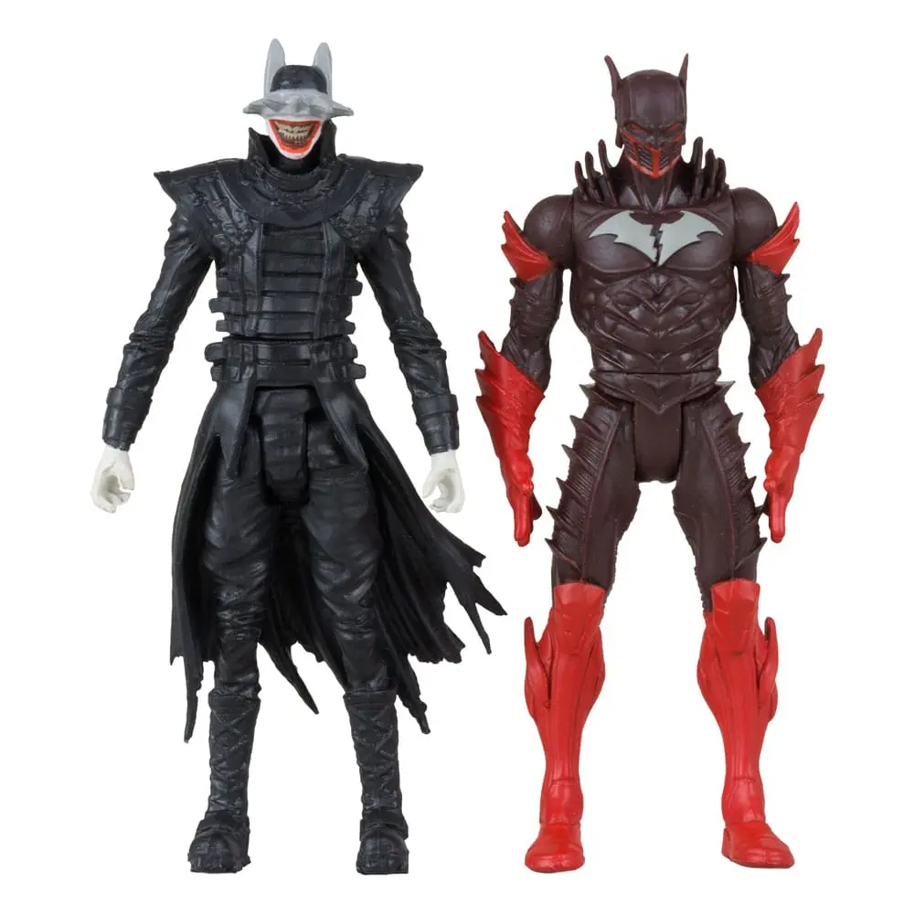 DC Direct Gaming Batman Who Laughs & Red Death (Dark Nights Metal #1) akciófigurák 8 cm termékfotó