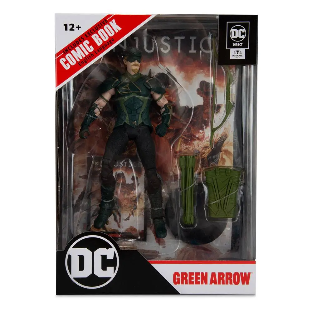 DC Direct Gaming Green Arrow (Injustice 2) akciófigura 18 cm termékfotó