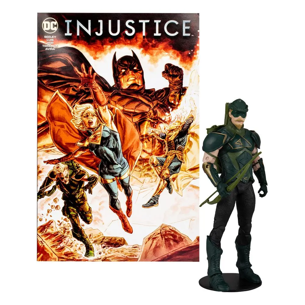 DC Direct Gaming Green Arrow (Injustice 2) akciófigura 18 cm termékfotó