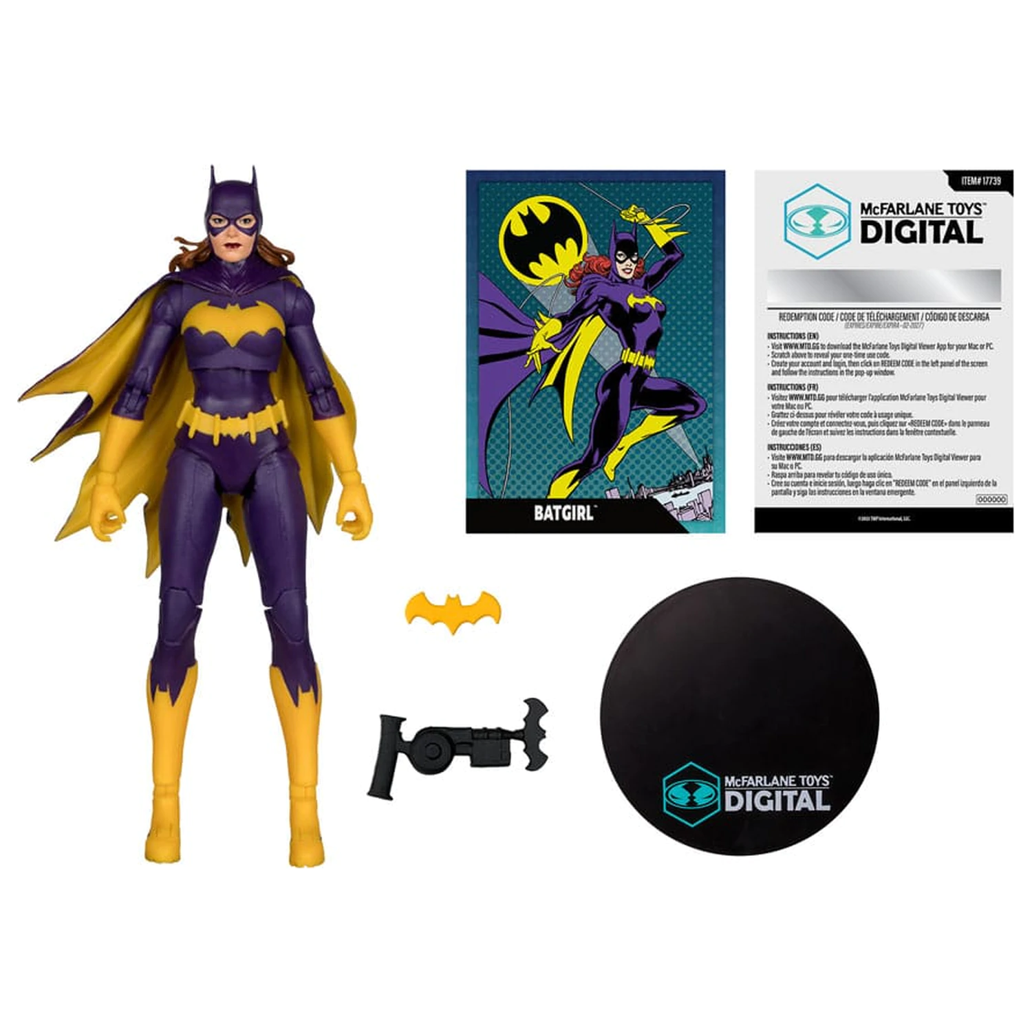 DC Direct McFarlane Toys Digital Batgirl (DC Classics) akciófigura 18 cm termékfotó