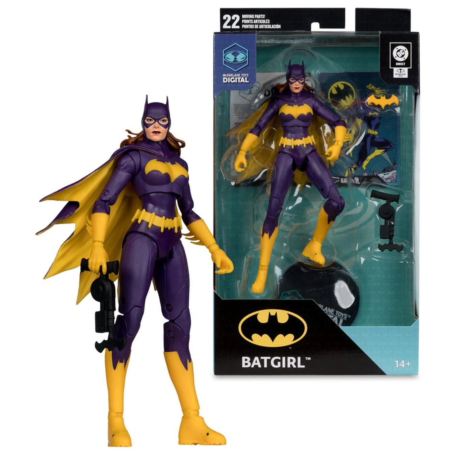 DC Direct McFarlane Toys Digital Batgirl (DC Classics) akciófigura 18 cm termékfotó
