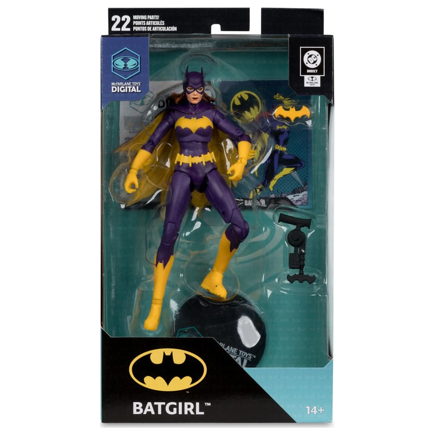 DC Direct McFarlane Toys Digital Batgirl (DC Classics) akciófigura 18 cm termékfotó
