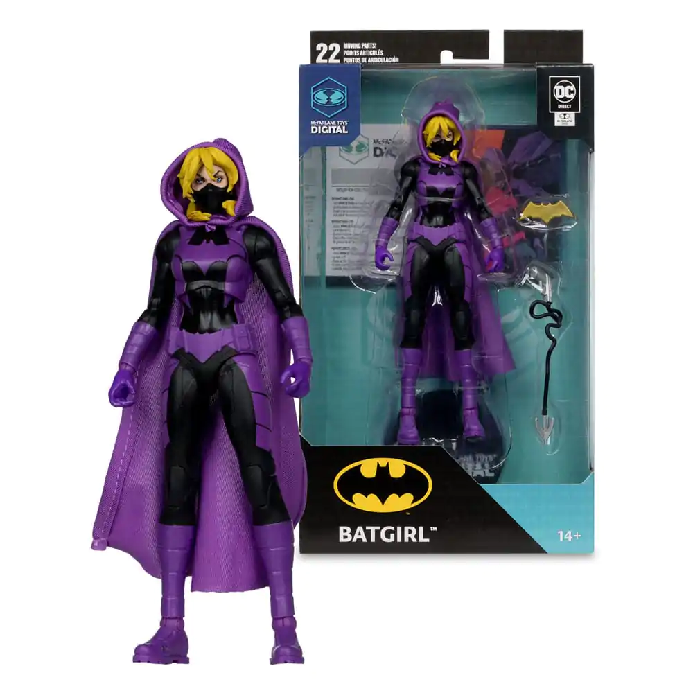 DC Direct McFarlane Toys Digital Batgirl Stephanie Brown (Batgirls) akciófigura 17 cm termékfotó