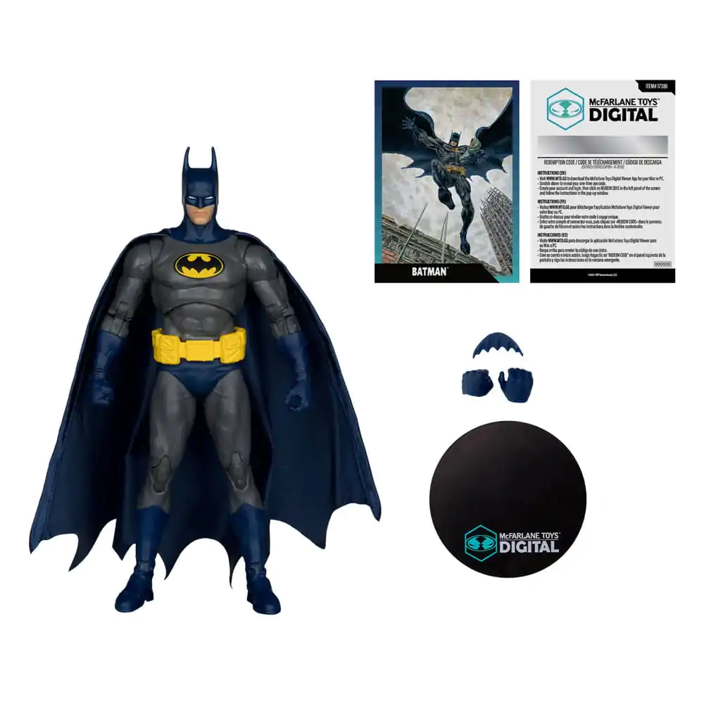 DC Direct McFarlane Toys Digital Batman (No Man&#039;s Land) akciófigura 19 cm termékfotó