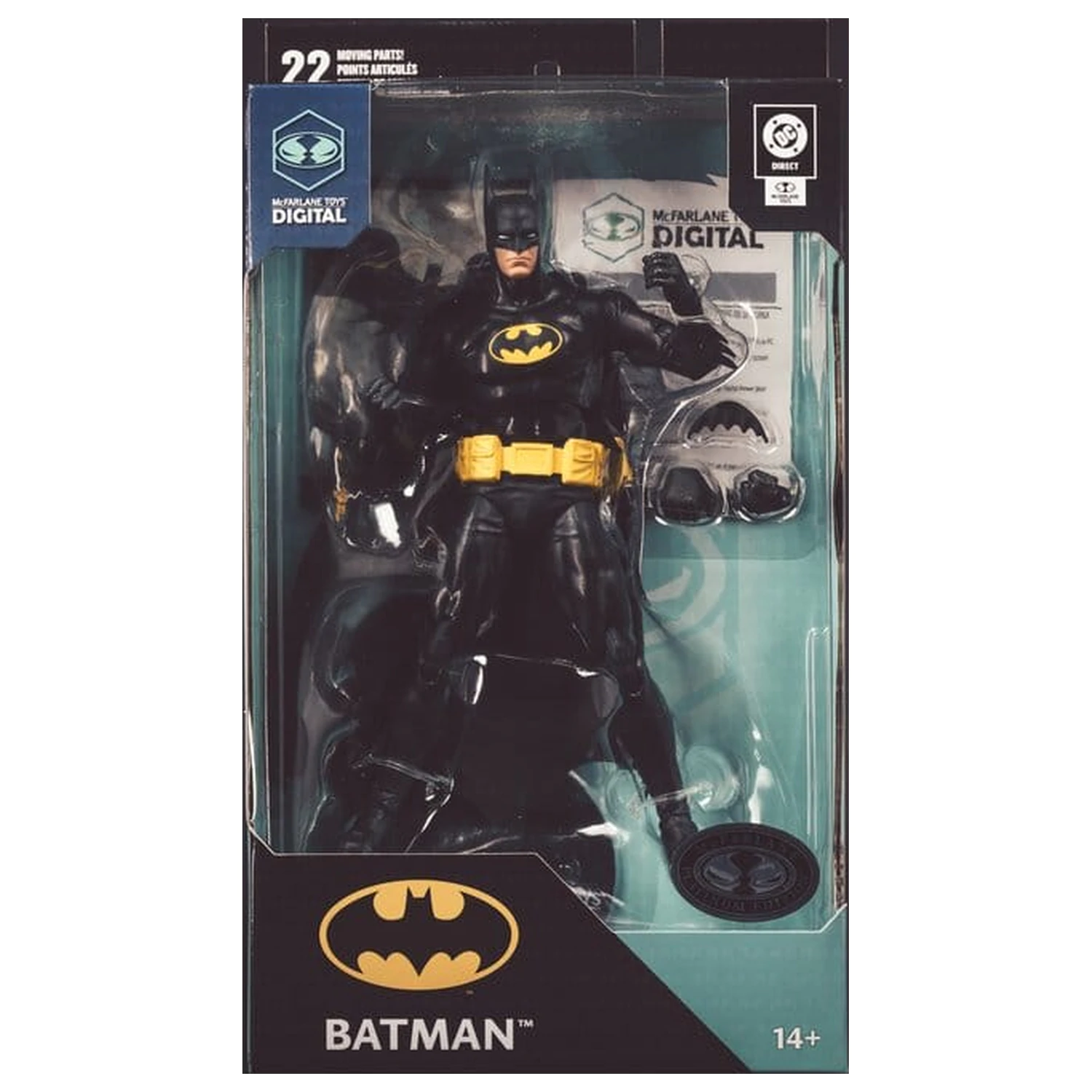 DC Direct McFarlane Toys digitális Batman (No Man's Land) (Platinum Edition) akciófigura 18 cm termékfotó