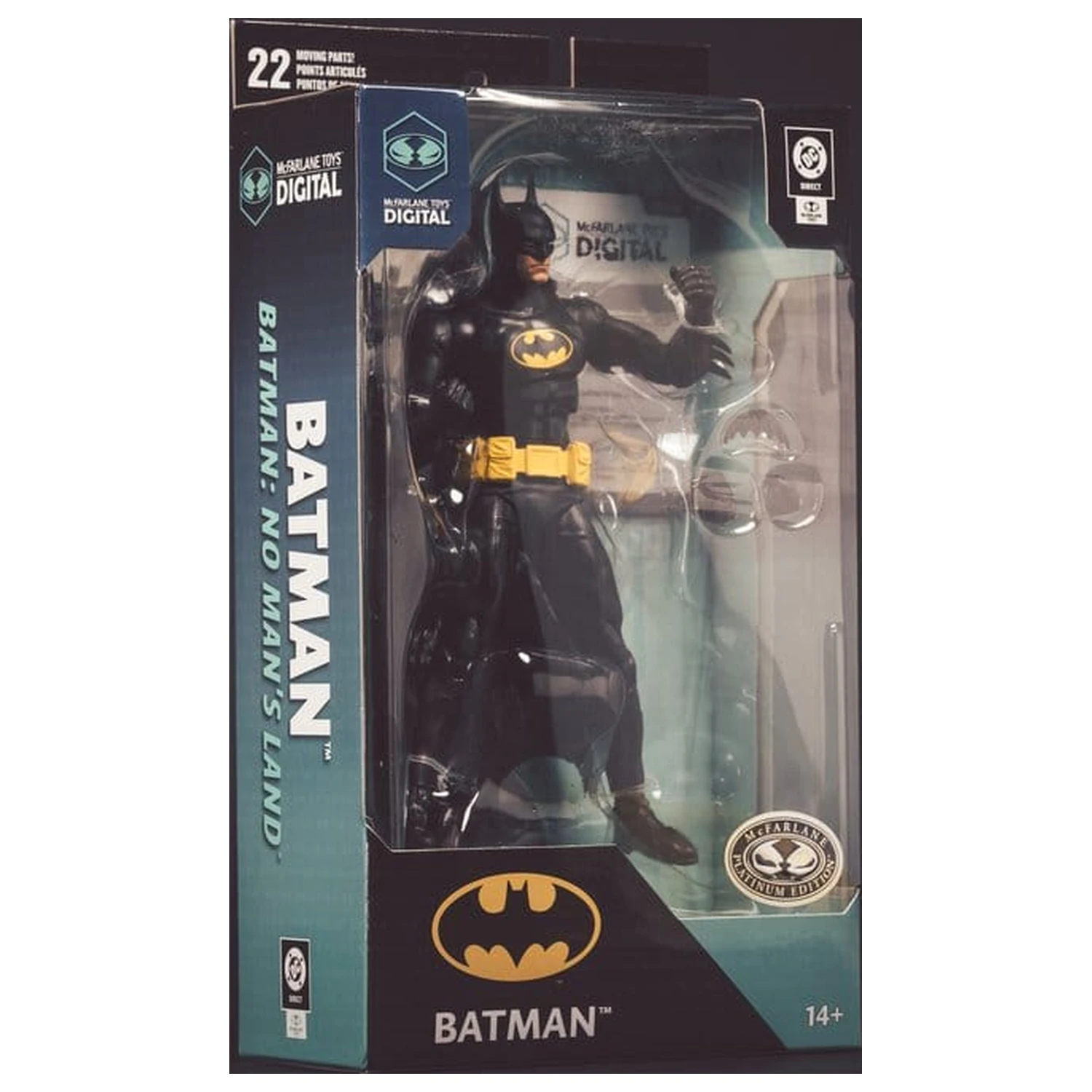DC Direct McFarlane Toys digitális Batman (No Man's Land) (Platinum Edition) akciófigura 18 cm termékfotó