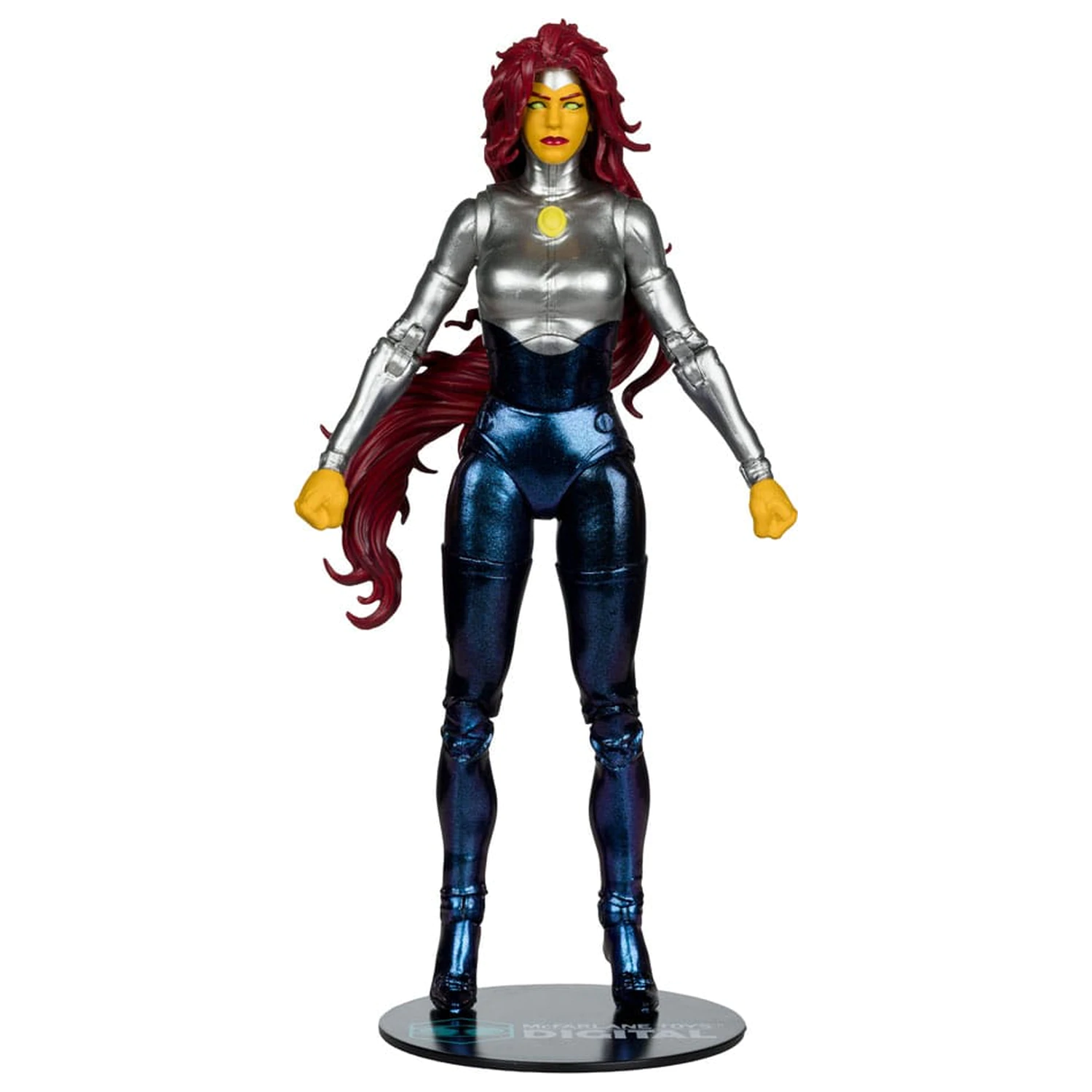 DC Direct McFarlane Toys Digital Blackfire (The New Teen Titans) akciófigura 18 cm termékfotó