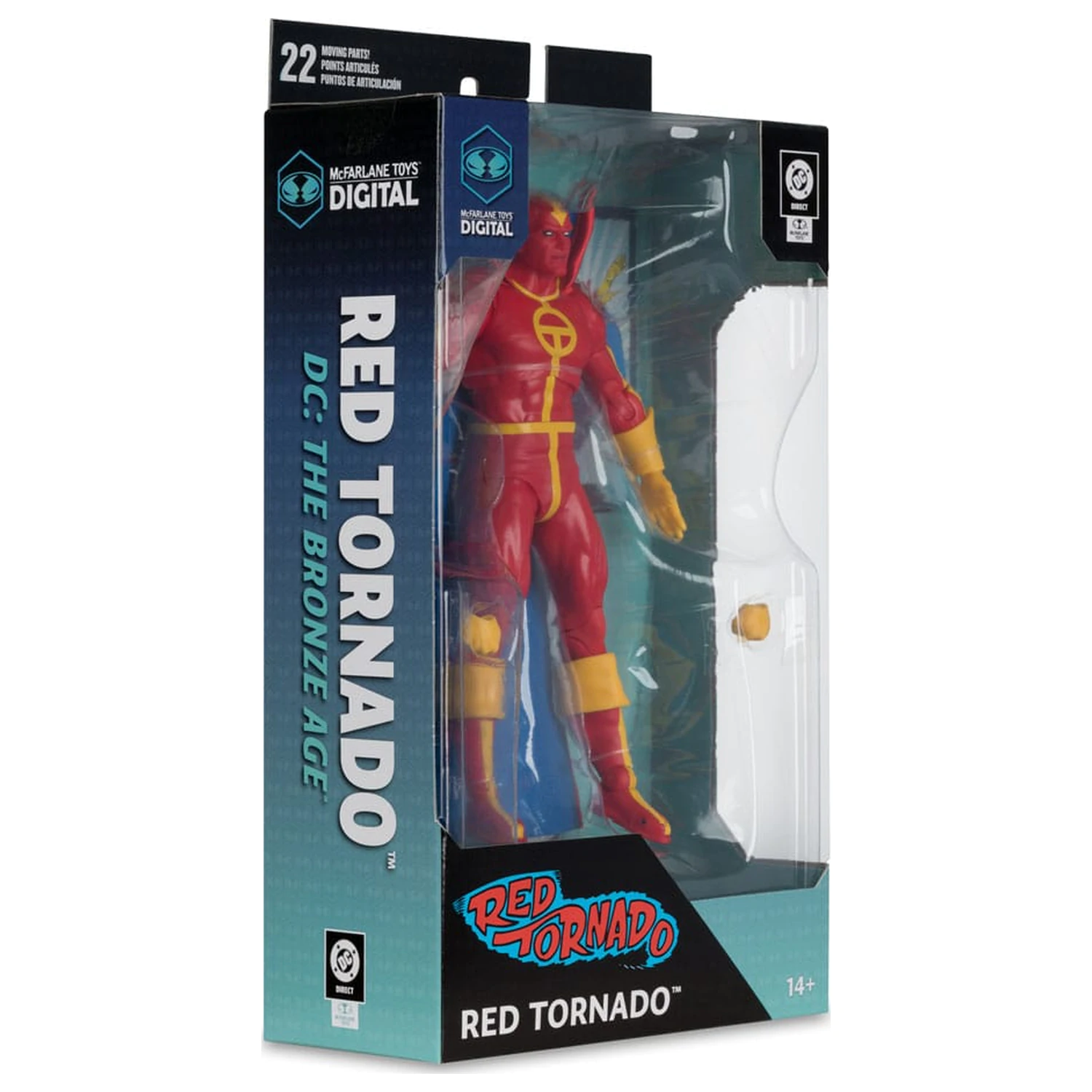 DC Direct McFarlane Toys Digital Red Tornado (Bronze Age) akciófigura 18 cm termékfotó