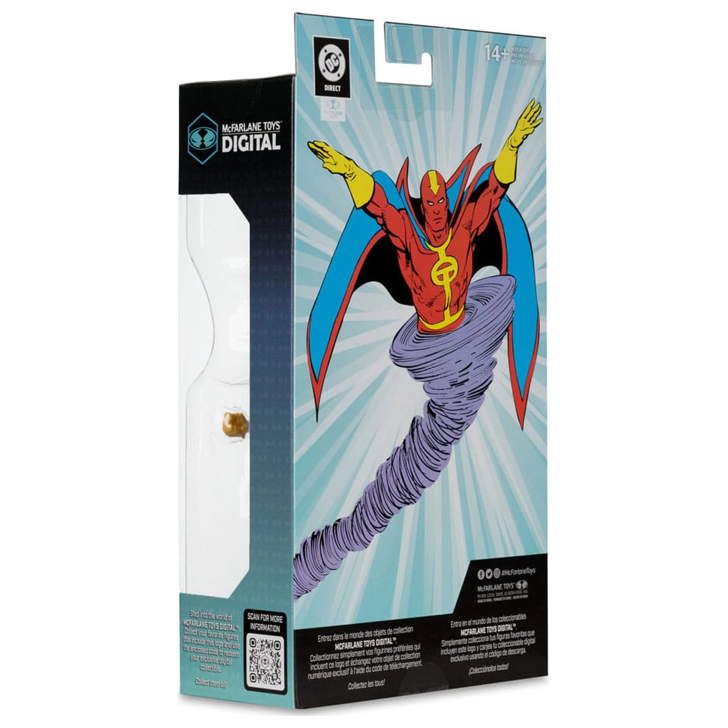DC Direct McFarlane Toys Digital Red Tornado (Bronze Age) akciófigura 18 cm termékfotó