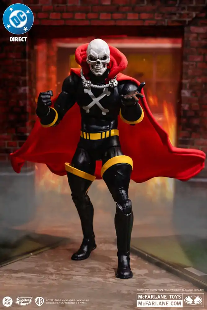 DC Direct Mr Bones (Infinity Inc #16) (Gold Label) akciófigura 18 cm  termékfotó