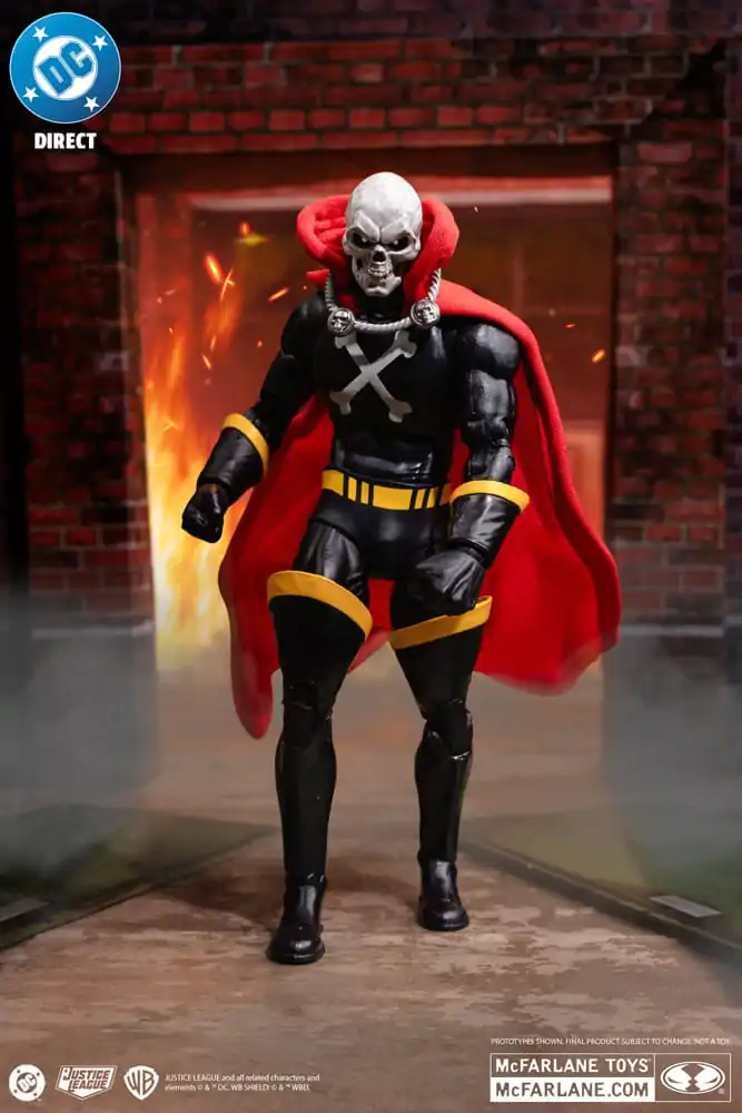 DC Direct Mr Bones (Infinity Inc #16) (Gold Label) akciófigura 18 cm  termékfotó