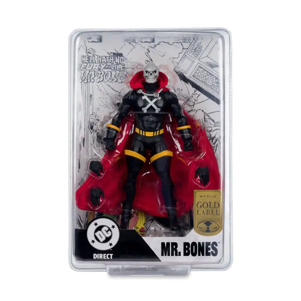DC Direct Mr Bones (Infinity Inc #16) (Gold Label) akciófigura 18 cm  termékfotó