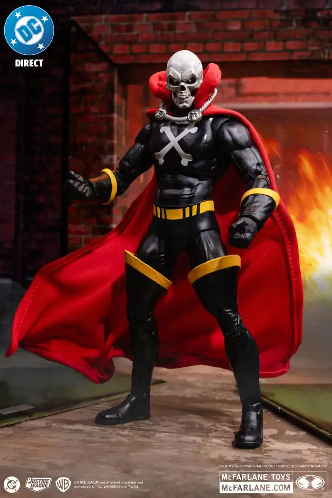 DC Direct Mr Bones (Infinity Inc #16) (Gold Label) akciófigura 18 cm  termékfotó