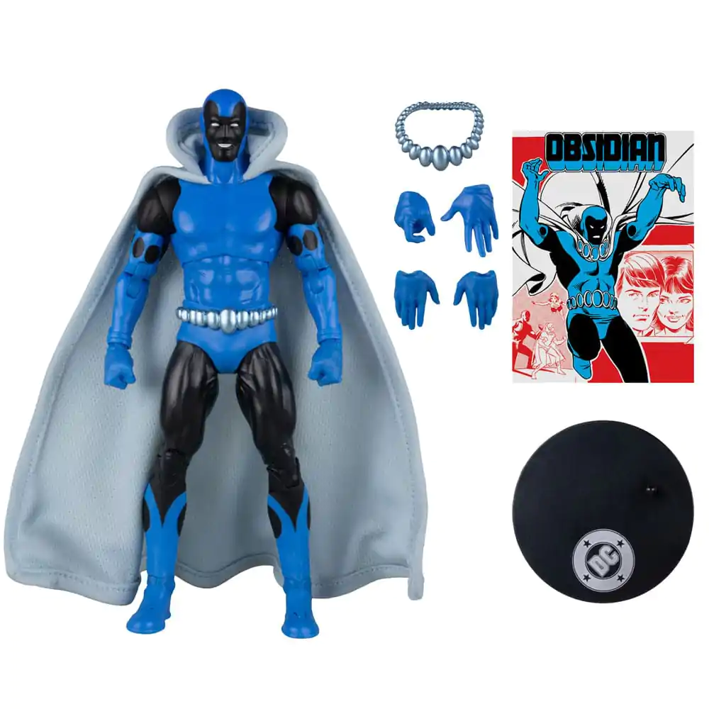 DC Direct Obsidian (Infinity Inc #16) (Chase) (Gold Label) akciófigura 18 cm  termékfotó