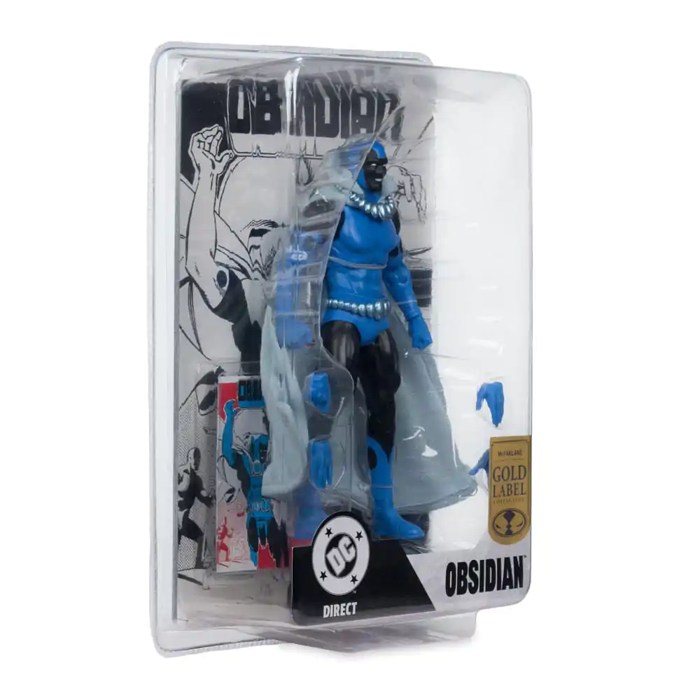 DC Direct Obsidian (Infinity Inc #16) (Chase) (Gold Label) akciófigura 18 cm  termékfotó