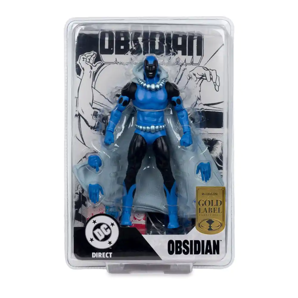 DC Direct Obsidian (Infinity Inc #16) (Chase) (Gold Label) akciófigura 18 cm  termékfotó