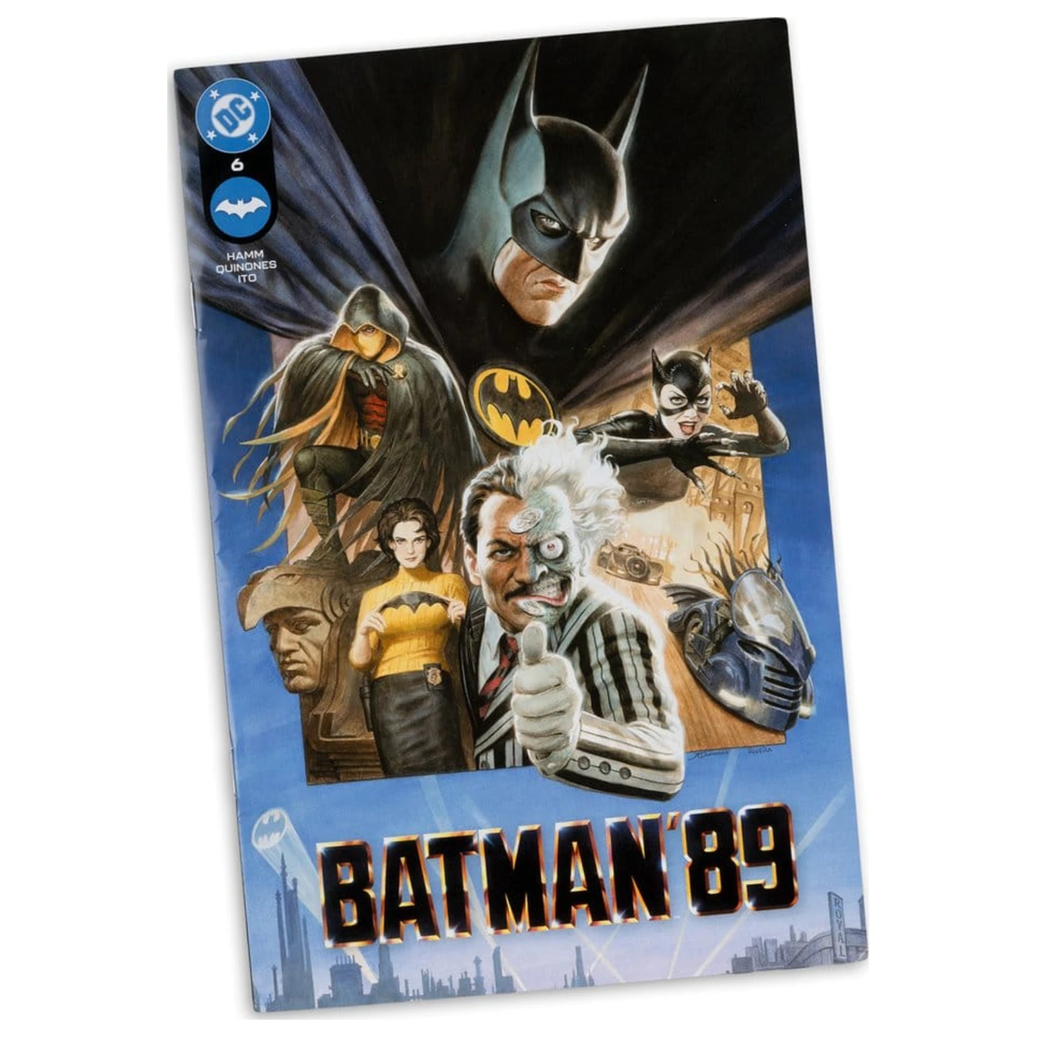 DC Direct Page Punchers akciófigura Batman (Batman '89) 18 cm termékfotó
