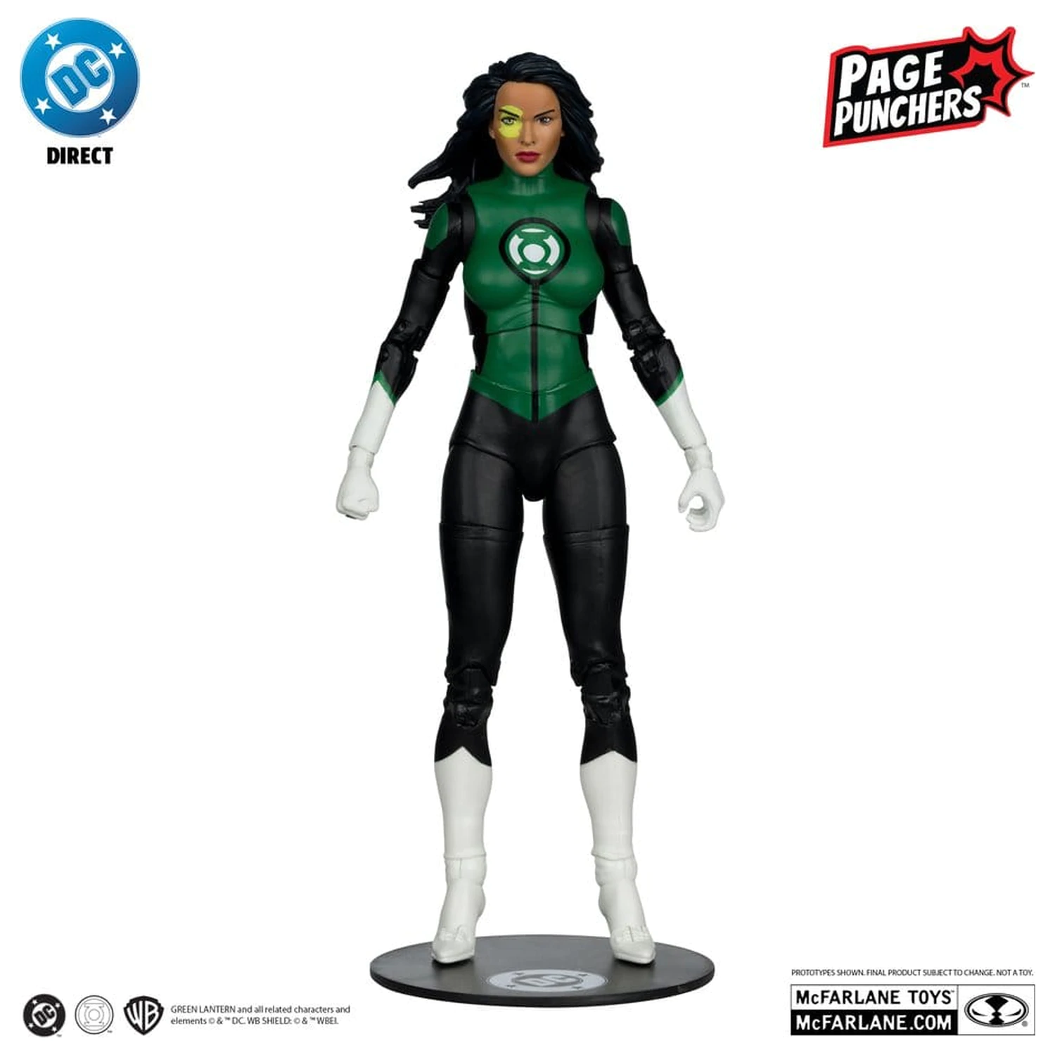 DC Direct Page Punchers akciófigura Jessica Cruz (Green Lanterns # 48) (Red Platinum Edition) 18 cm termékfotó