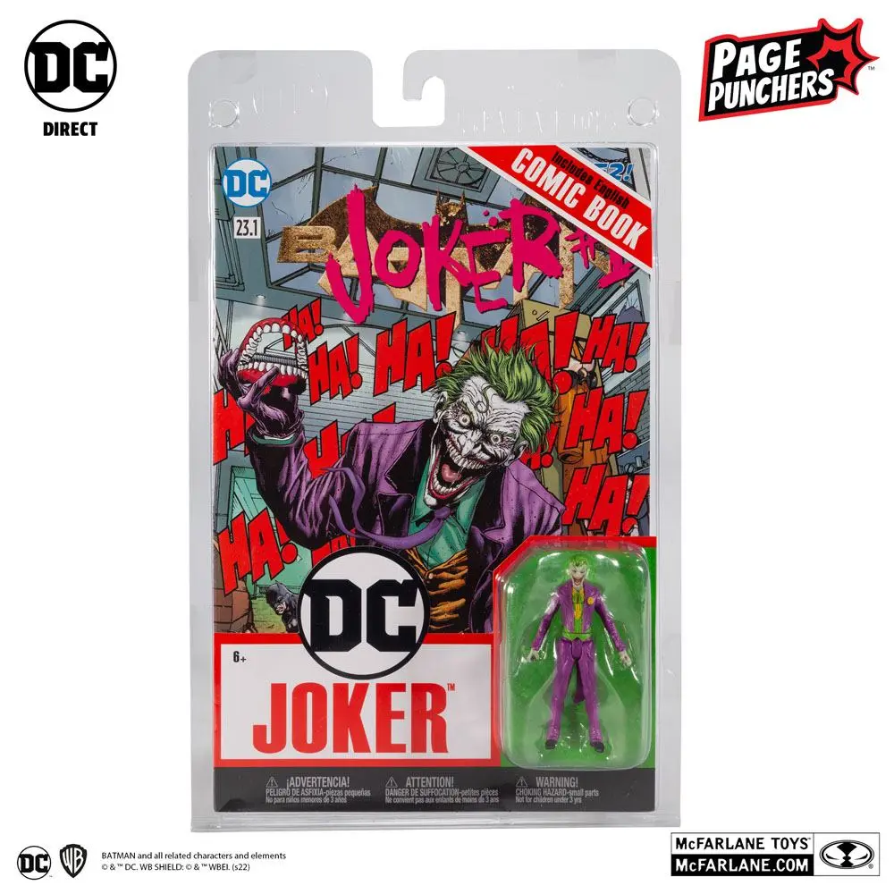 DC Direct Page Punchers Joker (DC Rebirth) akciófigura 8 cm termékfotó