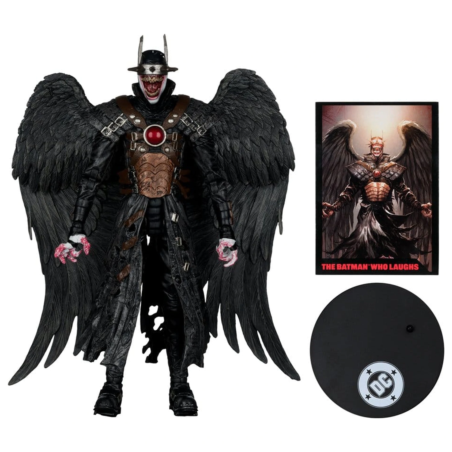 DC Direct Page Punchers akciófigura The Batman Who Laughs (Hawkman #18) 18 cm (Gold Label) termékfotó
