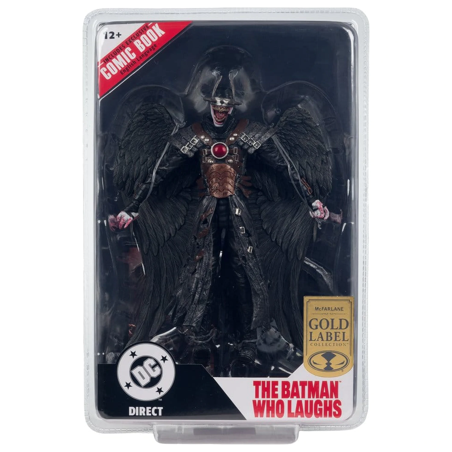 DC Direct Page Punchers akciófigura The Batman Who Laughs (Hawkman #18) 18 cm (Gold Label) termékfotó
