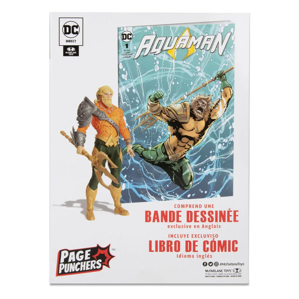 DC Direct Page Punchers Aquaman (Aquaman) akciófigura 18 cm termékfotó