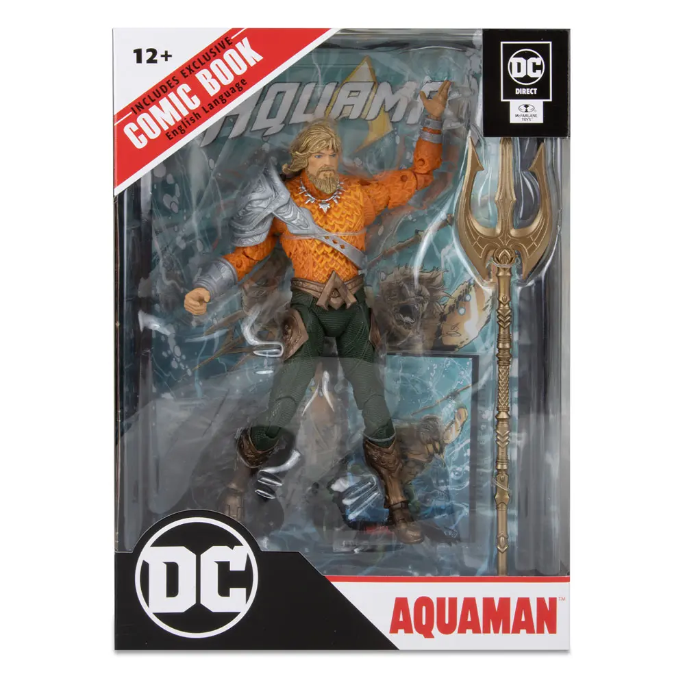 DC Direct Page Punchers Aquaman (Aquaman) akciófigura 18 cm termékfotó