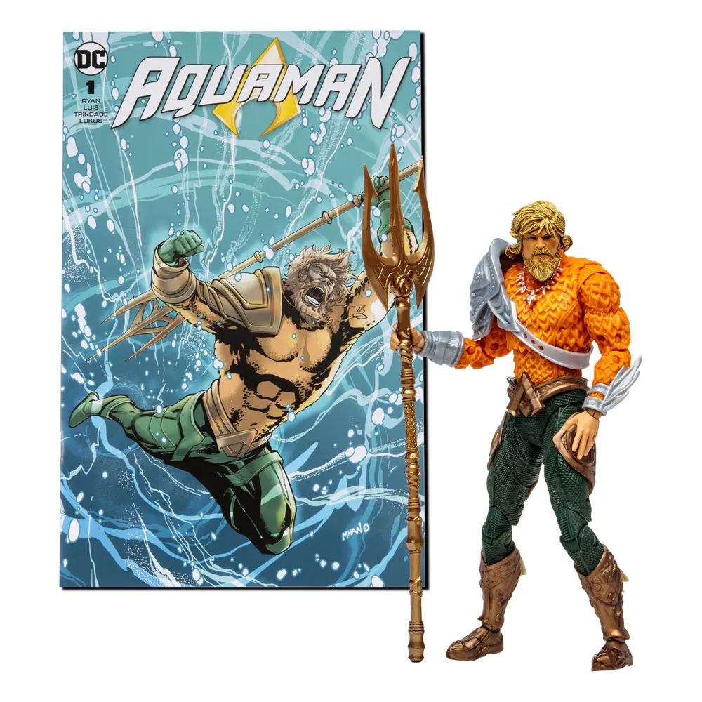 DC Direct Page Punchers Aquaman (Aquaman) akciófigura 18 cm termékfotó