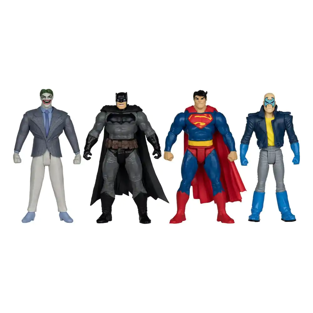 DC Direct Page Punchers Batman &amp; Son of Batman &amp; Superman &amp; Joker 4 db-os akciófigura csomag 7 cm termékfotó