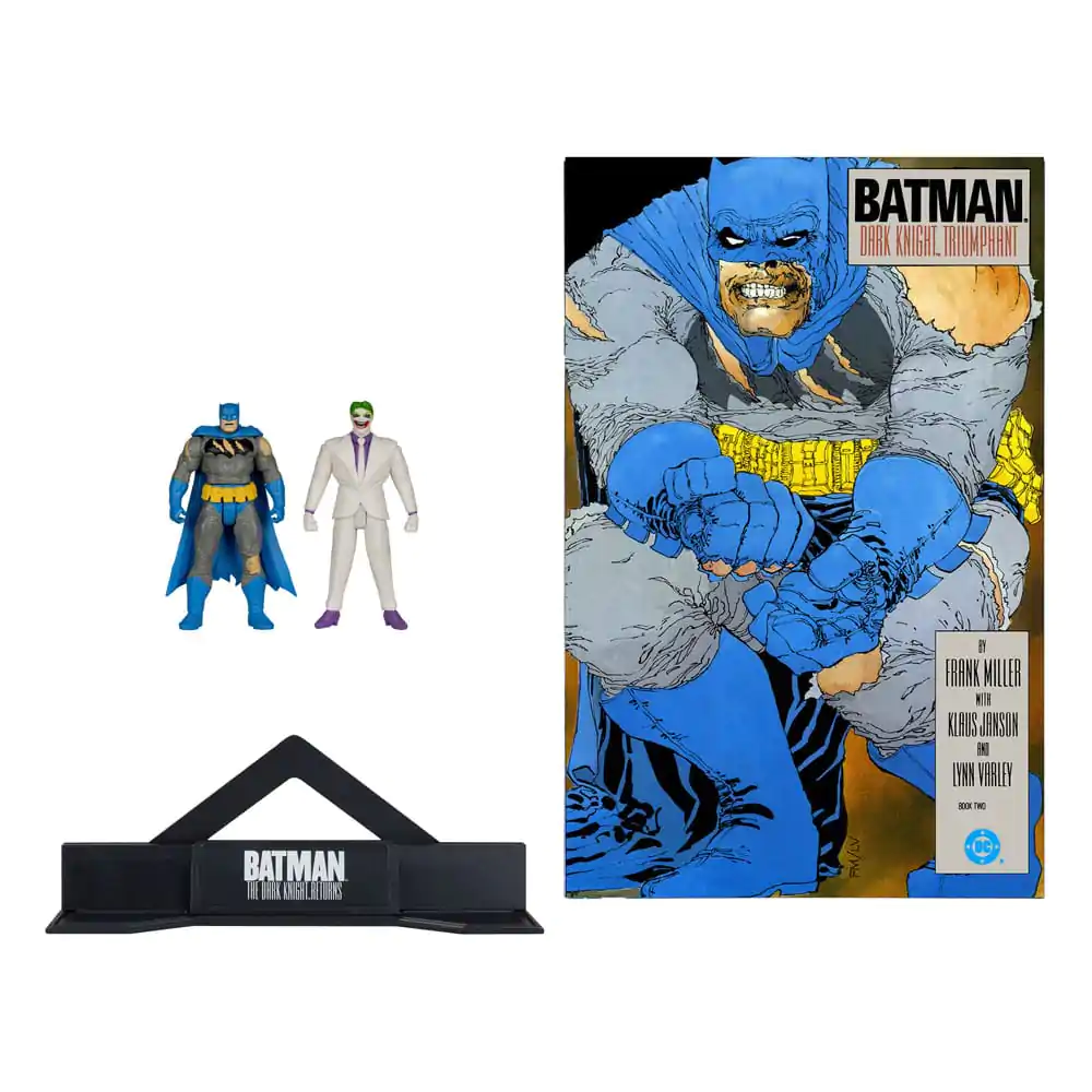 DC Direct Page Punchers Batman & The Joker (Batman: The Dark Knight Returns) 2 db-os akciófigura csomag 8 cm termékfotó