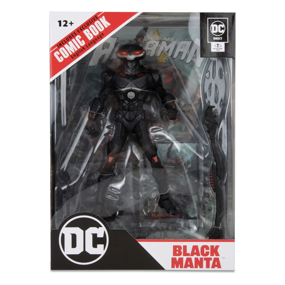 DC Direct Page Punchers Black Manta (Aquaman) akciófigura 18 cm termékfotó
