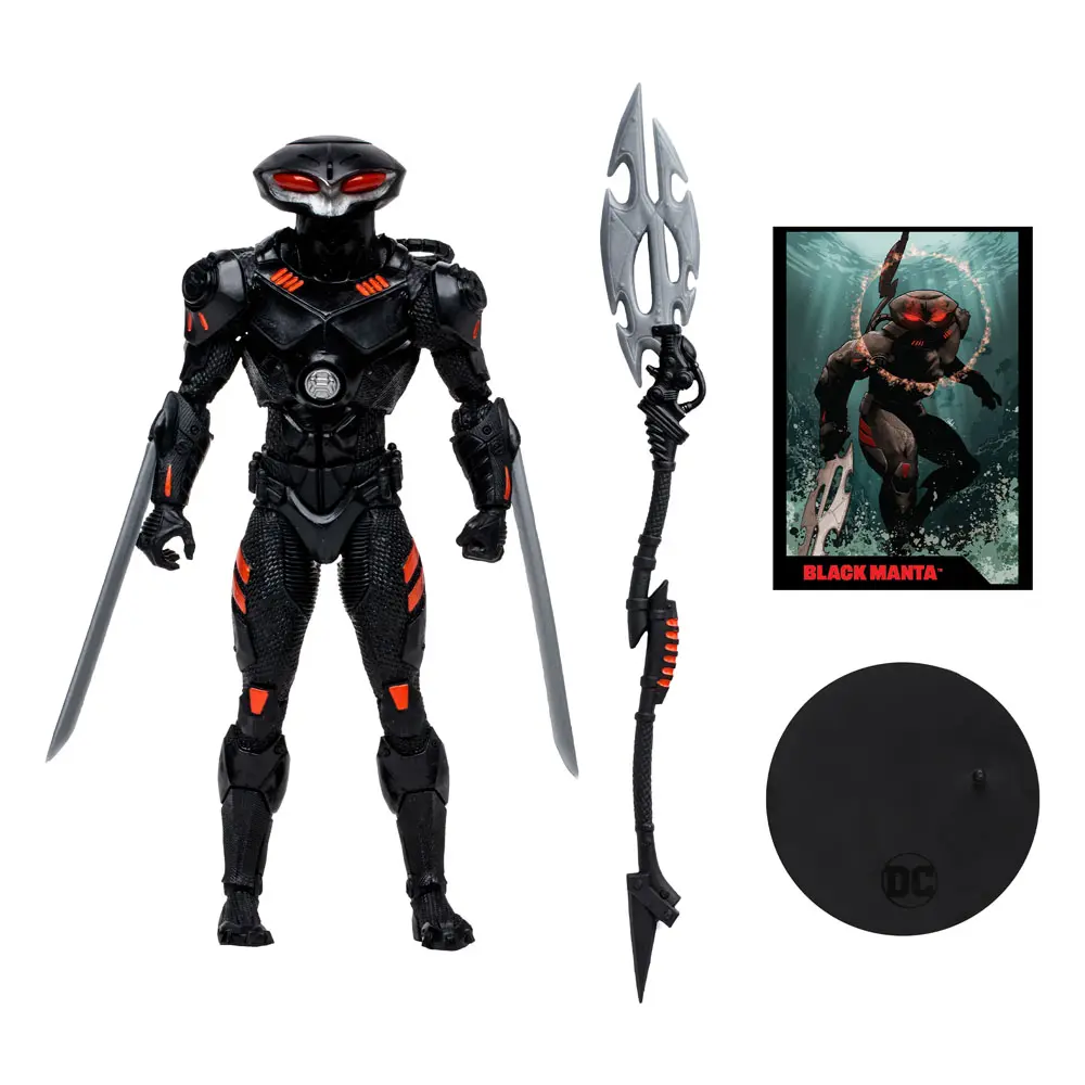 DC Direct Page Punchers Black Manta (Aquaman) akciófigura 18 cm termékfotó