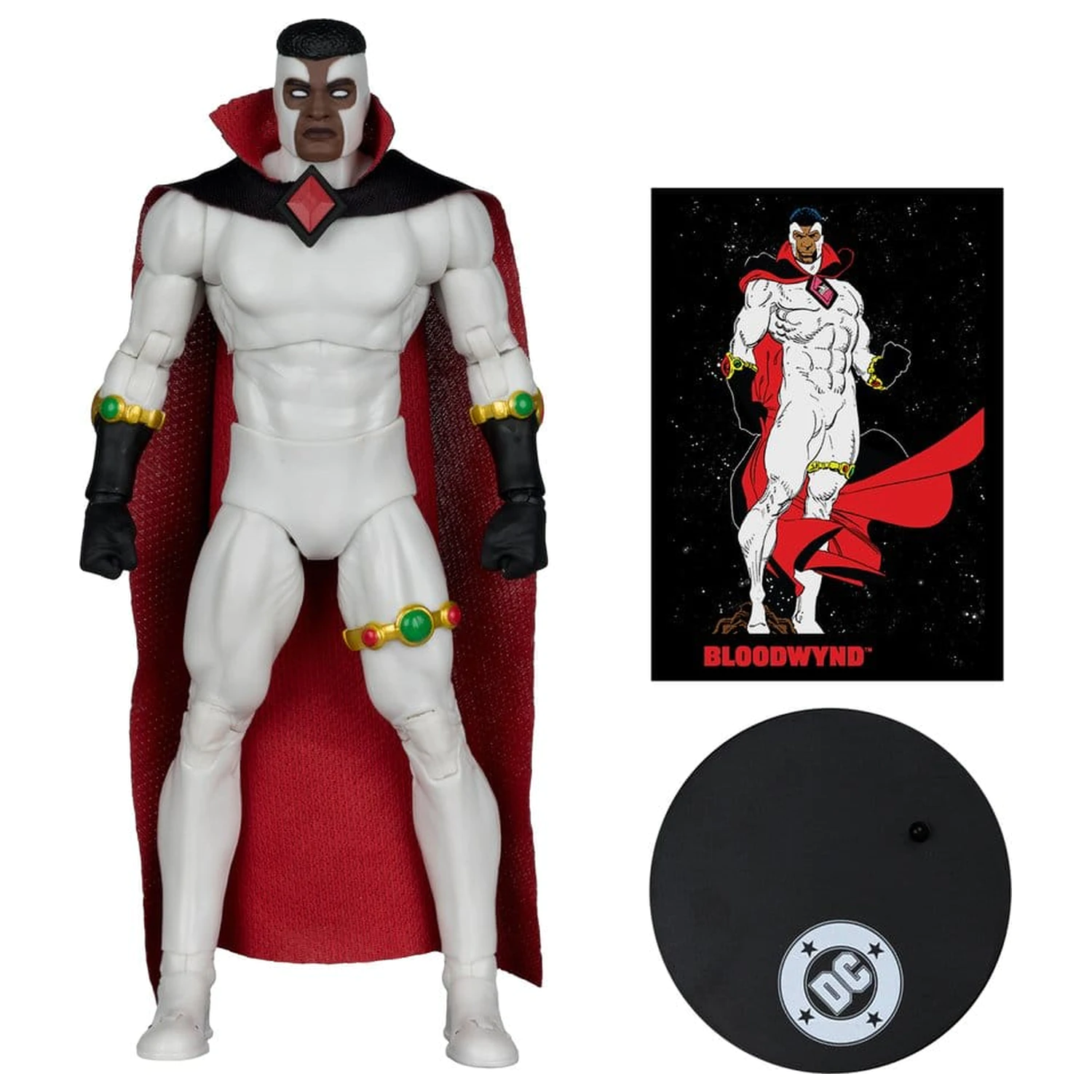 DC Direct Page Punchers Bloodwynd (Justice League #77) (Red Platinum Edition) akciófigura 18 cm termékfotó