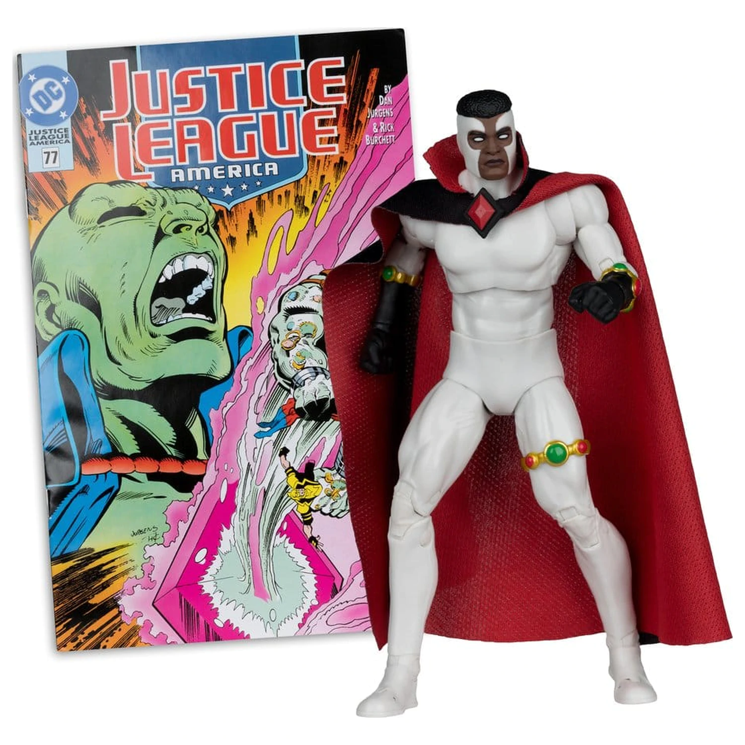 DC Direct Page Punchers Bloodwynd (Justice League #77) (Red Platinum Edition) akciófigura 18 cm termékfotó