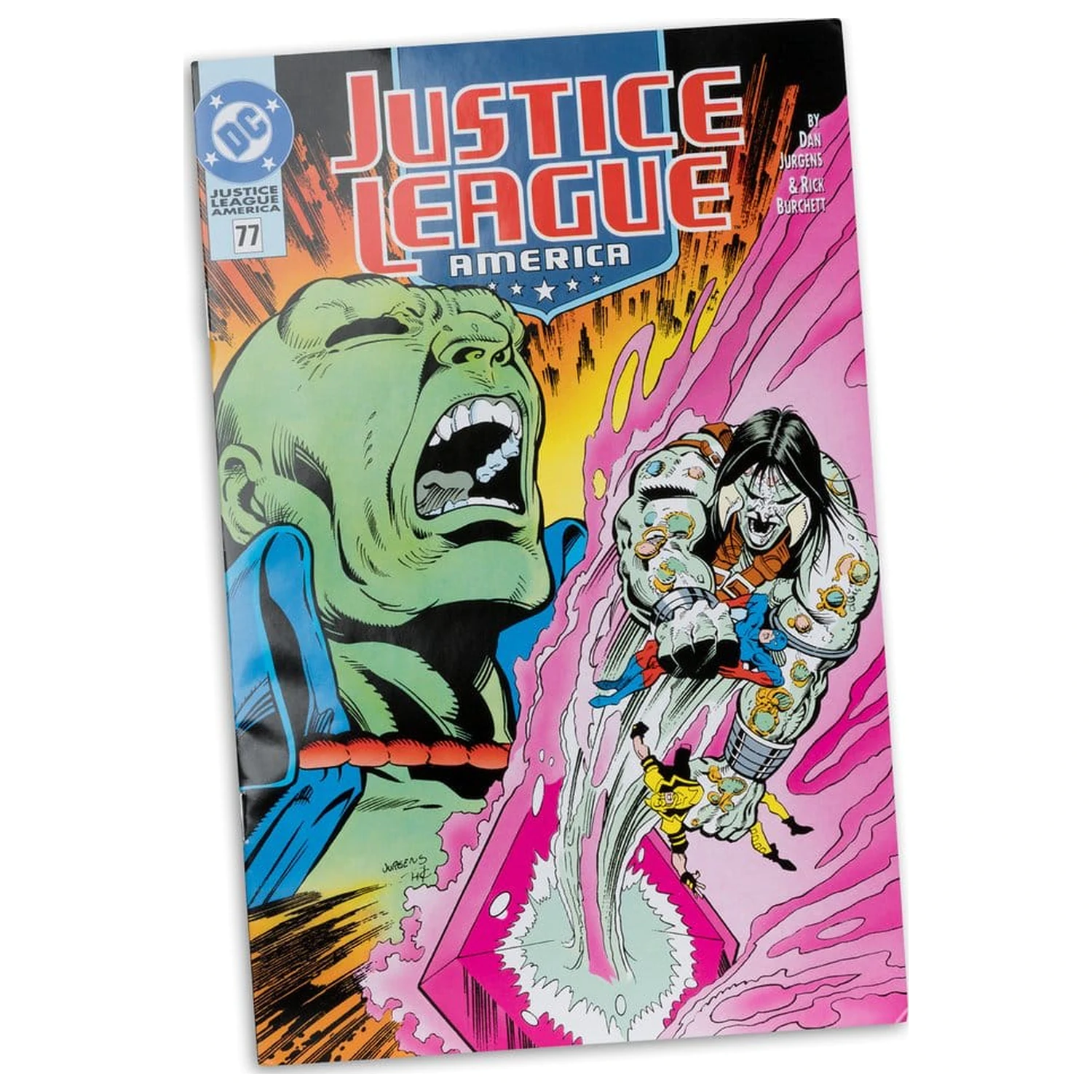 DC Direct Page Punchers Bloodwynd (Justice League #77) (Red Platinum Edition) akciófigura 18 cm termékfotó