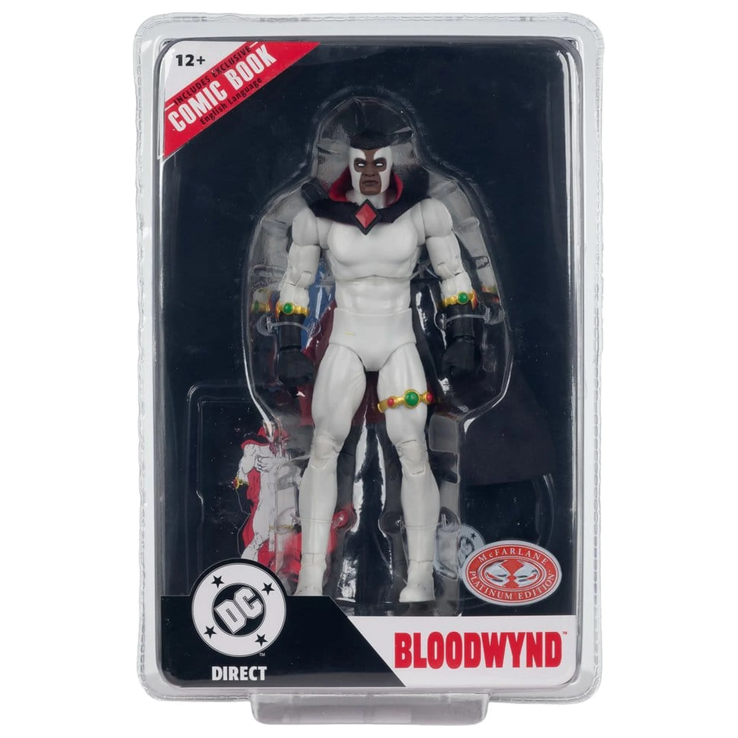 DC Direct Page Punchers Bloodwynd (Justice League #77) (Red Platinum Edition) akciófigura 18 cm termékfotó