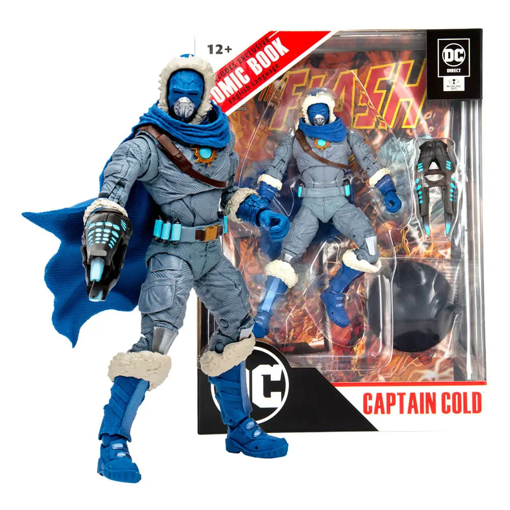 DC Direct Page Punchers Captain Cold (The Flash Comic) akciófigura 18 cm termékfotó