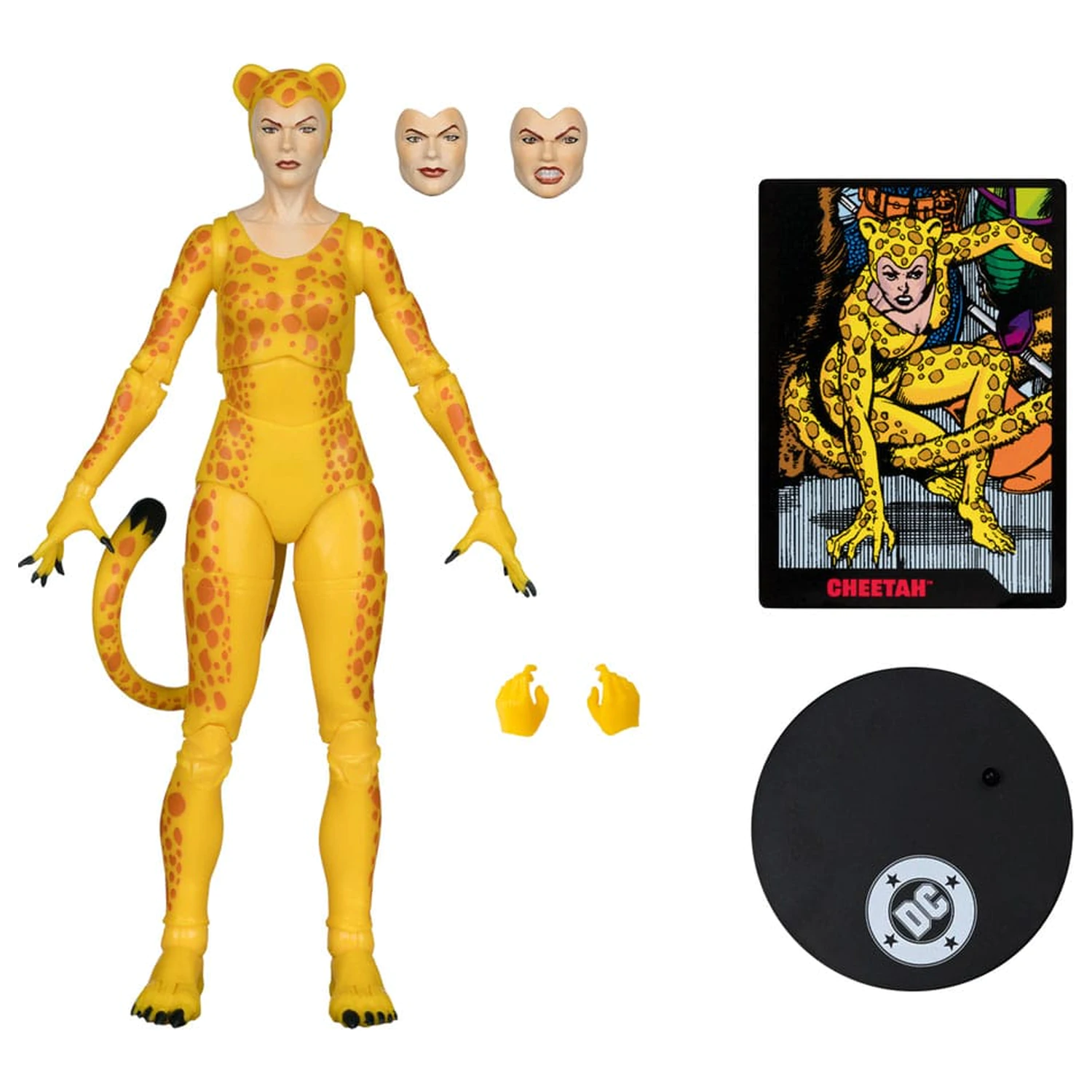 DC Direct Page Punchers Cheetah (Crisis on Infinite Earths)(Red Platinum Edition) akciófigura 17 cm termékfotó