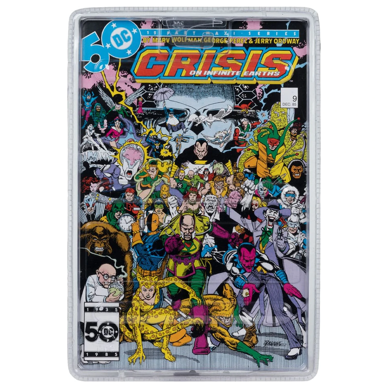 DC Direct Page Punchers Cheetah (Crisis on Infinite Earths)(Red Platinum Edition) akciófigura 17 cm termékfotó