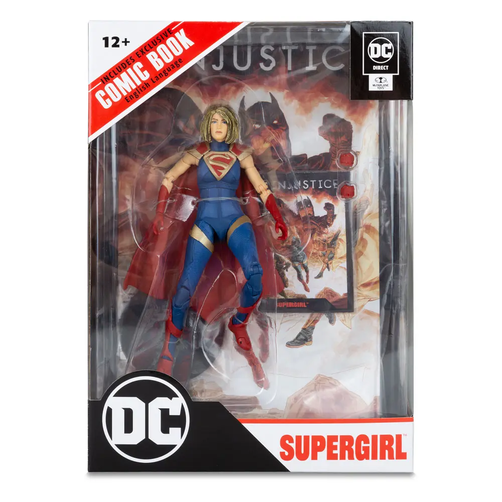 DC Direct Page Punchers Gaming Supergirl (Injustice 2) akciófigura 18 cm termékfotó