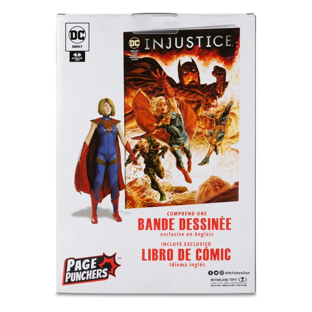 DC Direct Page Punchers Gaming Supergirl (Injustice 2) akciófigura 18 cm termékfotó