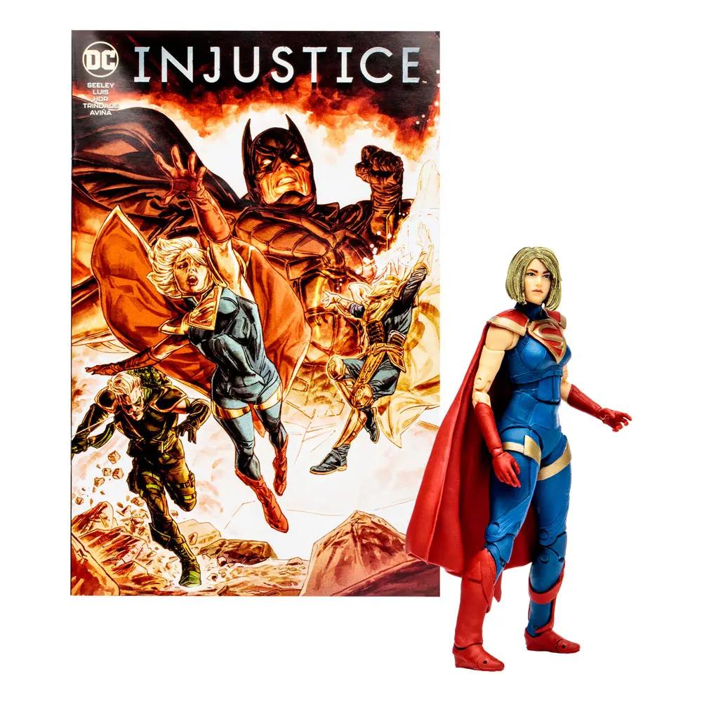 DC Direct Page Punchers Gaming Supergirl (Injustice 2) akciófigura 18 cm termékfotó