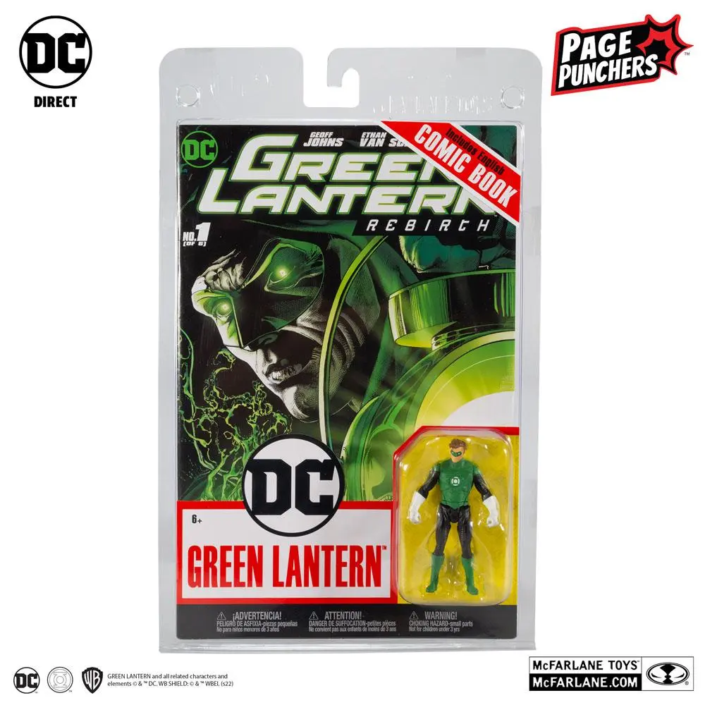 DC Direct Page Punchers Green Lantern (Hal Jordan) akciófigura 8 cm termékfotó