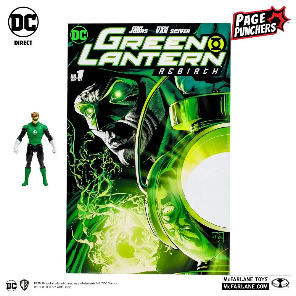 DC Direct Page Punchers Green Lantern (Hal Jordan) akciófigura 8 cm termékfotó